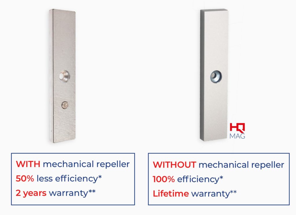 Armature plate: the repeller, the fake friend of an electromagnetic locking !