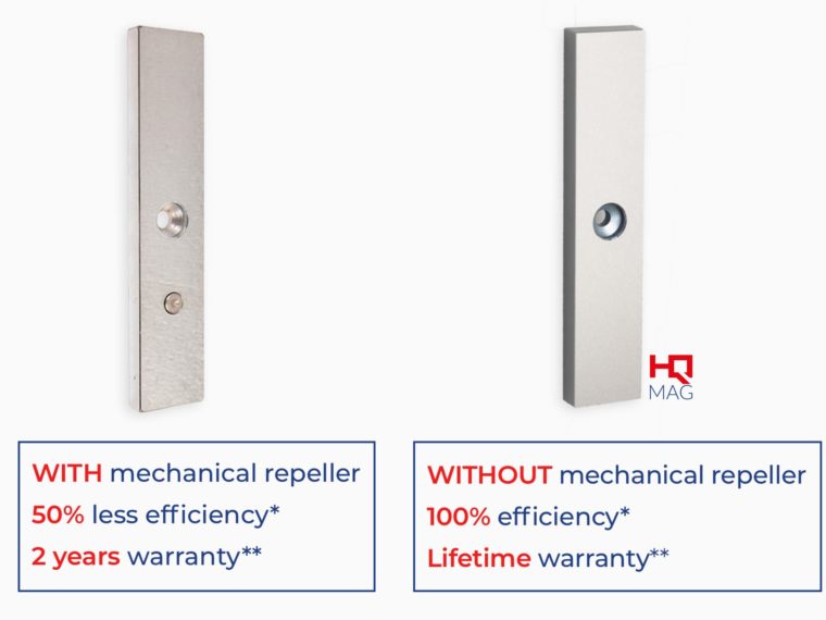 Armature plate: the repeller, the fake friend of an electromagnetic locking !